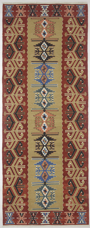 3'1"x8'8" Indian Kilim Runner (KW150265)