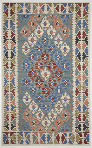 5'1"x8'1" Konya Kilim Rug (KW150269)
