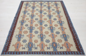 5'1"x7'2" Konya Kilim Rug (KW150270)