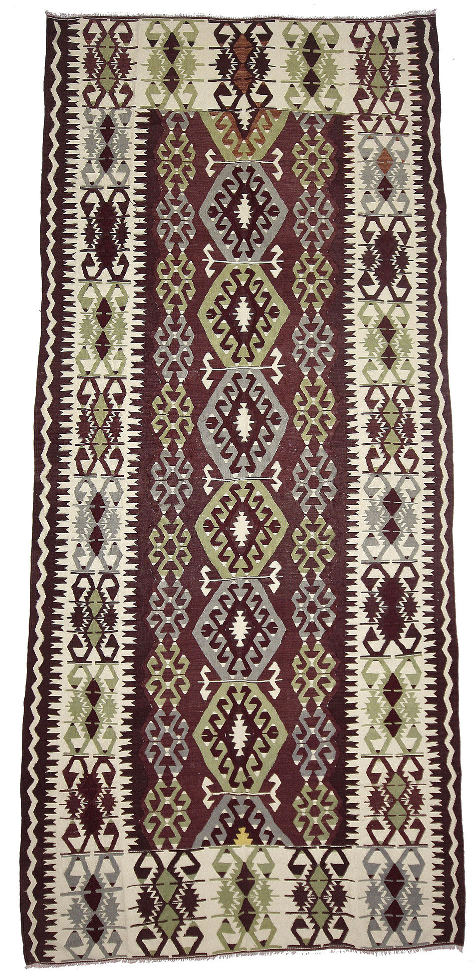 5'3"x12'3" Antalya Kilim Rug (KW150442)