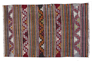 3'6"x4'11" Balikesir Kilim Rug (KW160030)