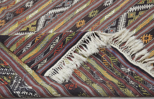 4'9"x9'10" Antalya Kilim Rug (KW170205)