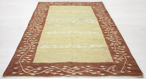 5'7"x7'10" Indian Kilim Rug (KW170458)