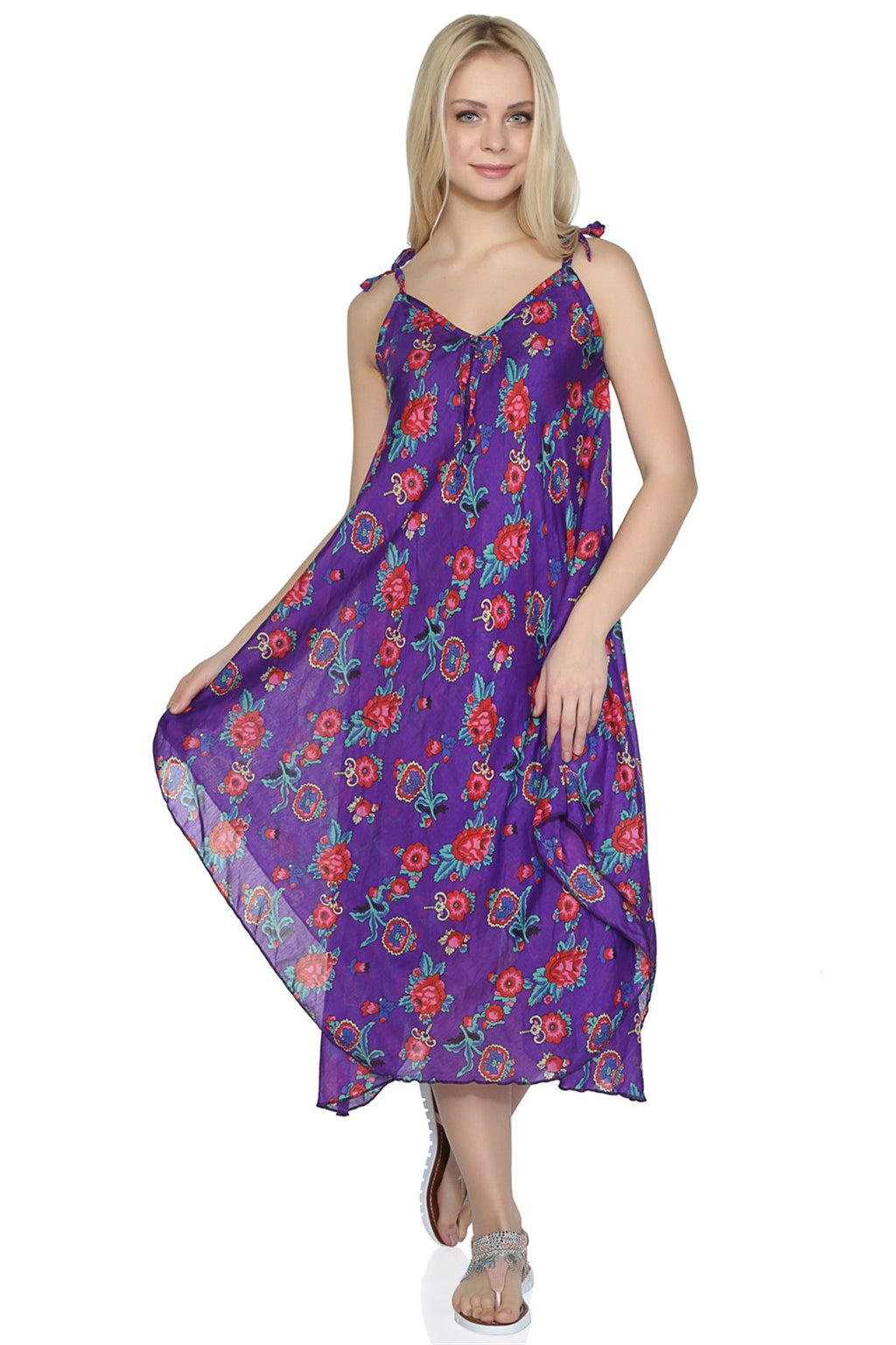 Aphrodite Dress (Rose Pattern)