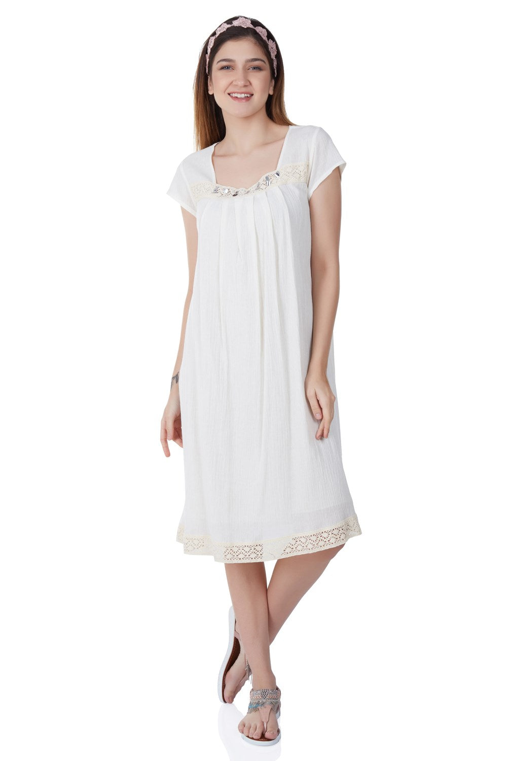 Cotton Gauze Dress (Ajda)