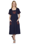 Cotton Gauze Dress - Sleeveless (Melek)