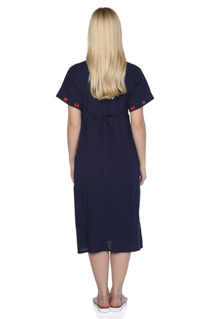 Cotton Gauze Dress - Sleeveless (Melek)