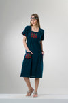 Cotton Gauze Dress - Sleeveless (Melek)