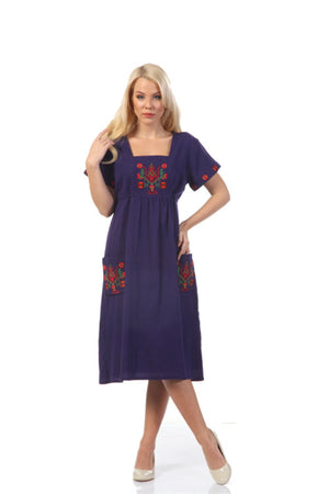 Cotton Gauze Dress - Sleeveless (Melek)