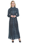 Cotton Gauze Dress - Authentic Pattern (Hazan)