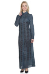 Cotton Gauze Dress - Authentic Pattern (Hazan)