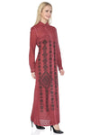 Cotton Gauze Dress - Authentic Pattern (Hazan)