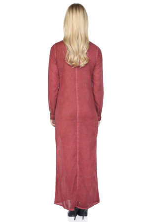 Cotton Gauze Dress - Authentic Pattern (Hazan)