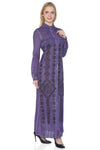 Cotton Gauze Dress - Authentic Pattern (Hazan)