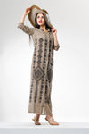 Cotton Gauze Dress - Authentic Pattern (Hazan)