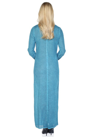 Cotton Gauze Dress - Authentic Pattern (Hazan)
