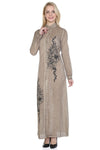 Cotton Gauze Dress - Floral Pattern (Hazan)