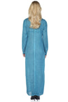 Cotton Gauze Dress - Floral Pattern (Hazan)