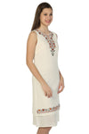 Cotton Gauze Dress - Sleeveless (Sibel)