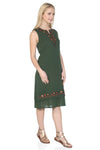 Cotton Gauze Dress - Sleeveless (Sibel)