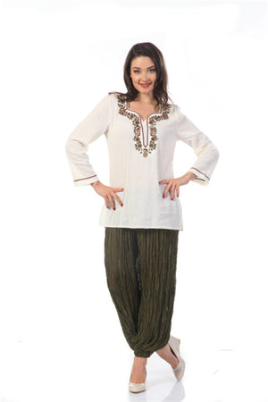 Crepe Shalwar