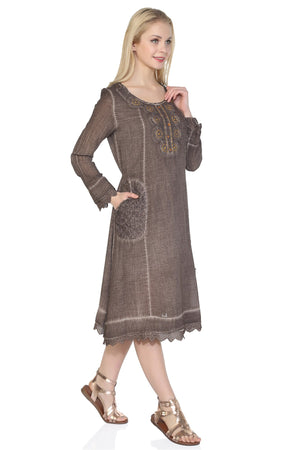 Cotton Gauze Dress (Yonca)