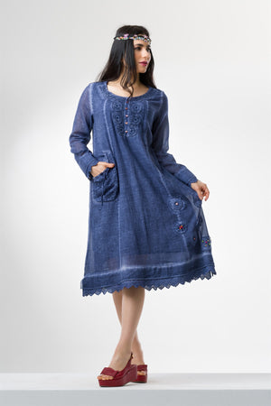 Cotton Gauze Dress (Yonca)