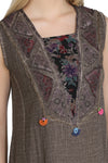 Cotton Gauze Dress - Sleeveless (Hurrem)