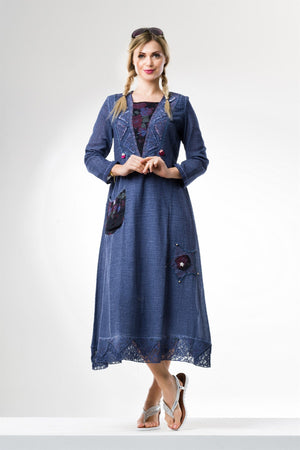 Cotton Gauze Dress - Long Sleeve (Hurrem)