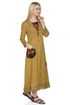 Cotton Gauze Dress - Long Sleeve (Hurrem)