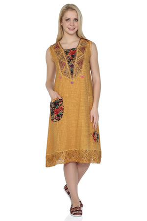Cotton Gauze Dress - Sleeveless (Hurrem)