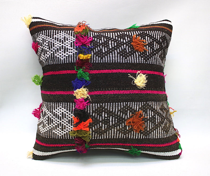 Kilim Pillow, 16x16 in. (KW40401219)
