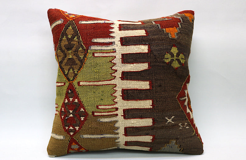 Kilim Pillow, 16x16 in. (KW40402375)