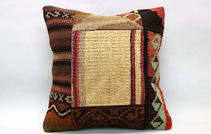 Patchwork Pillow, 16x16 in. (KW40402455)