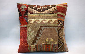 Patchwork Pillow, 16x16 in. (KW40402591)