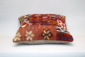 Patchwork Pillow, 16x16 in. (KW40402939)