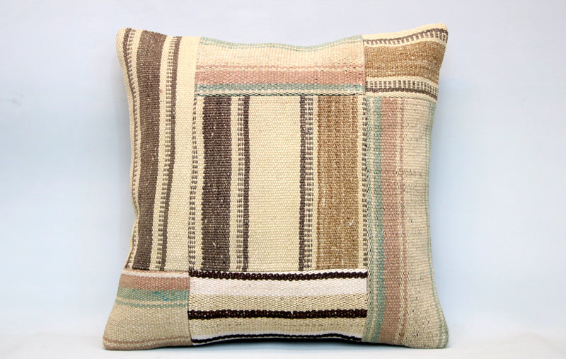 Patchwork Pillow, 16x16 in. (KW40402981)
