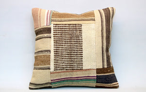 Patchwork Pillow, 16x16 in. (KW40402986)