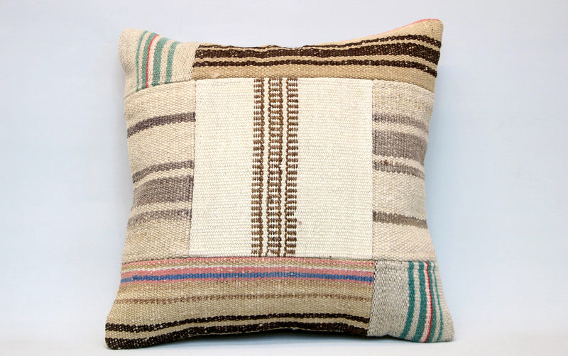 Patchwork Pillow, 16x16 in. (KW40403089)