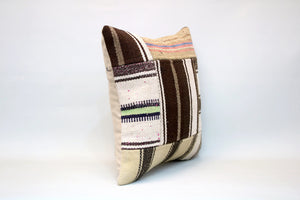 Patchwork Pillow, 16x16 in. (KW40403090)