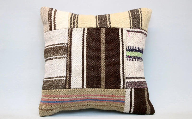 Patchwork Pillow, 16x16 in. (KW40403090)