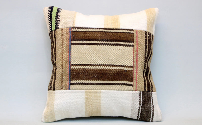 Patchwork Pillow, 16x16 in. (KW40403091)