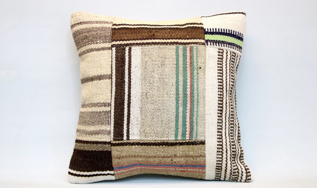 Patchwork Pillow, 16x16 in. (KW40403095)