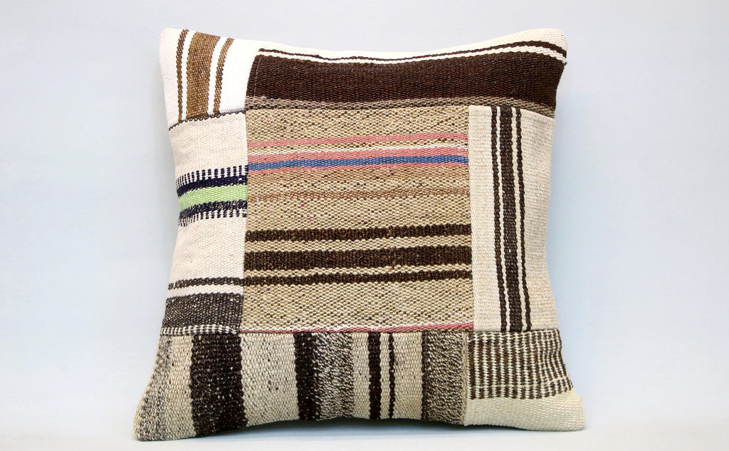 Patchwork Pillow, 16x16 in. (KW40403098)