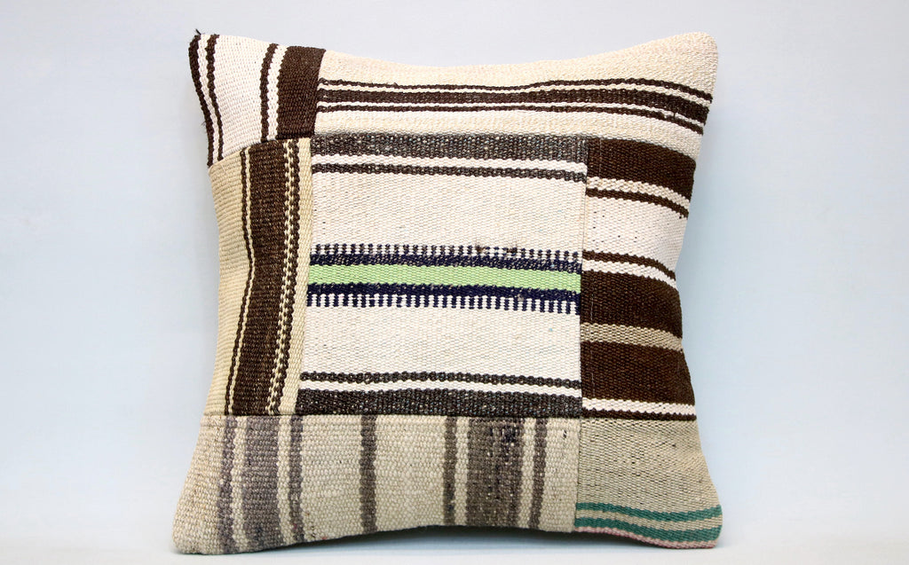 Patchwork Pillow, 16x16 in. (KW40403100)