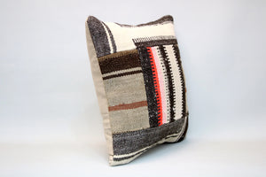 Patchwork Pillow, 16x16 in. (KW40403105)