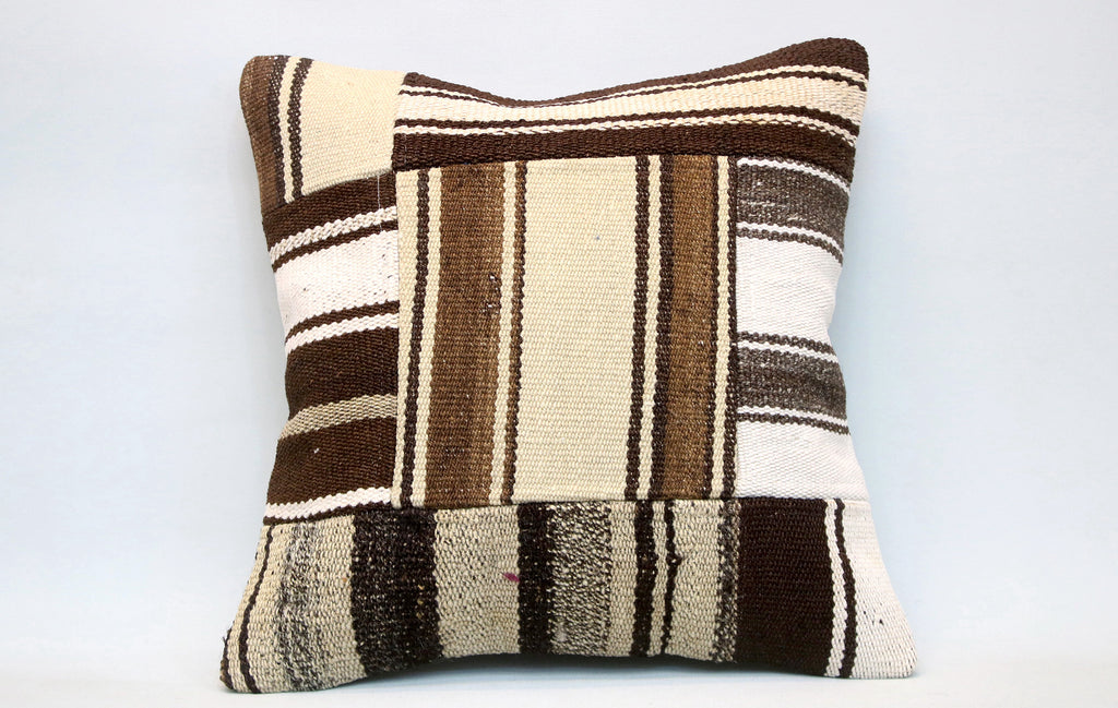 Patchwork Pillow, 16x16 in. (KW40403115)