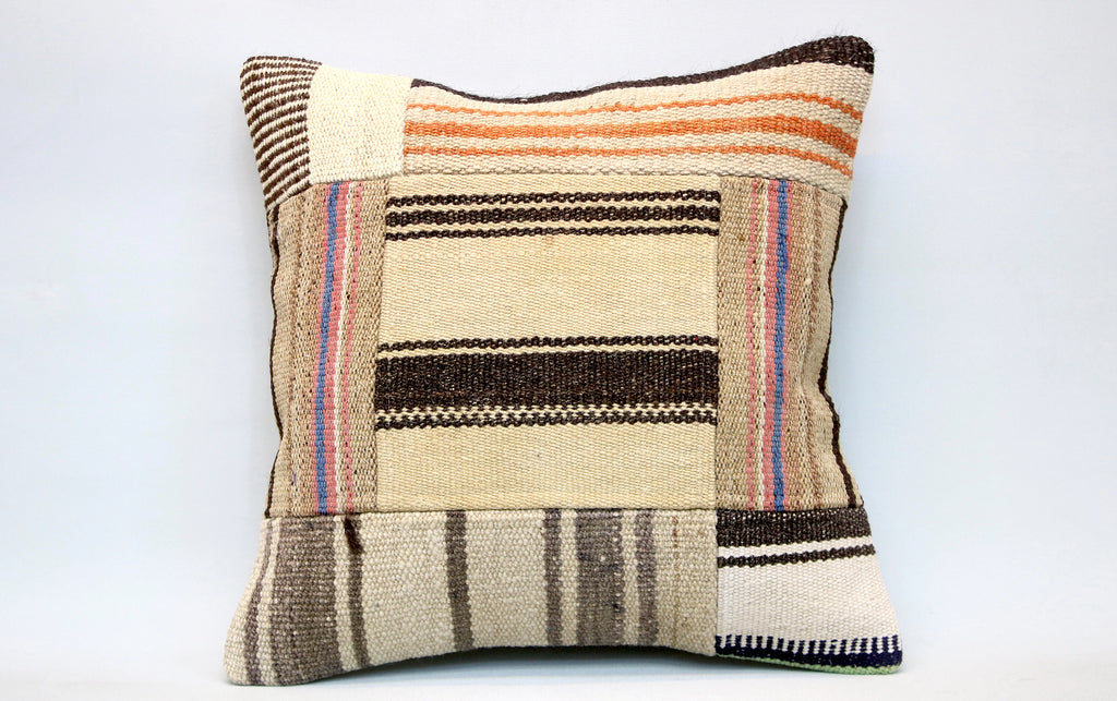 Patchwork Pillow, 16x16 in. (KW40403116)