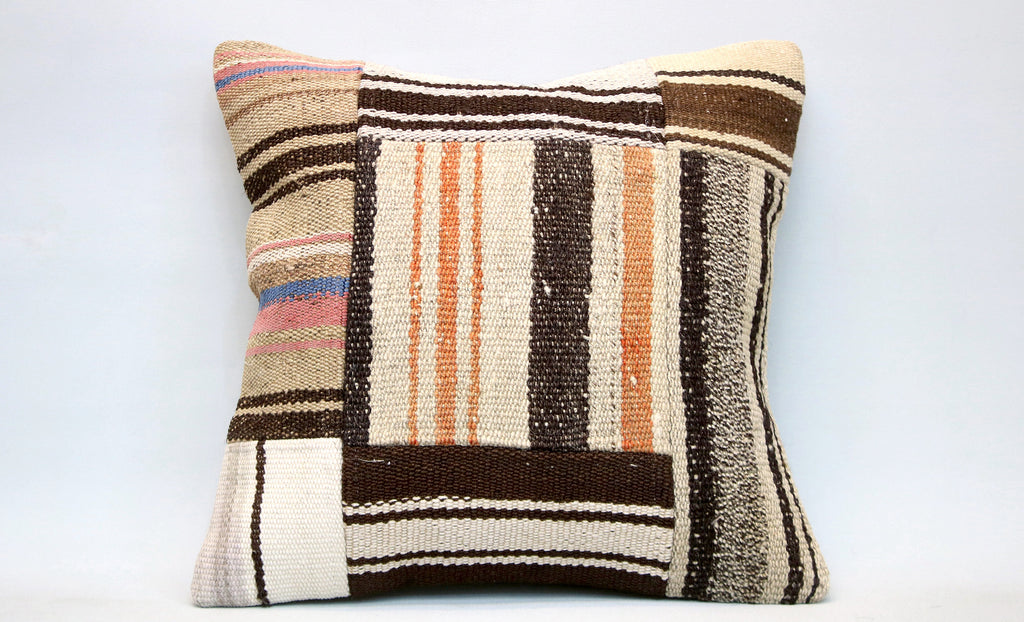 Patchwork Pillow, 16x16 in. (KW40403119)