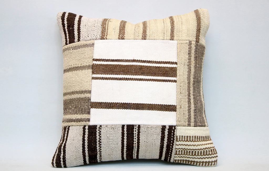 Patchwork Pillow, 16x16 in. (KW40403123)